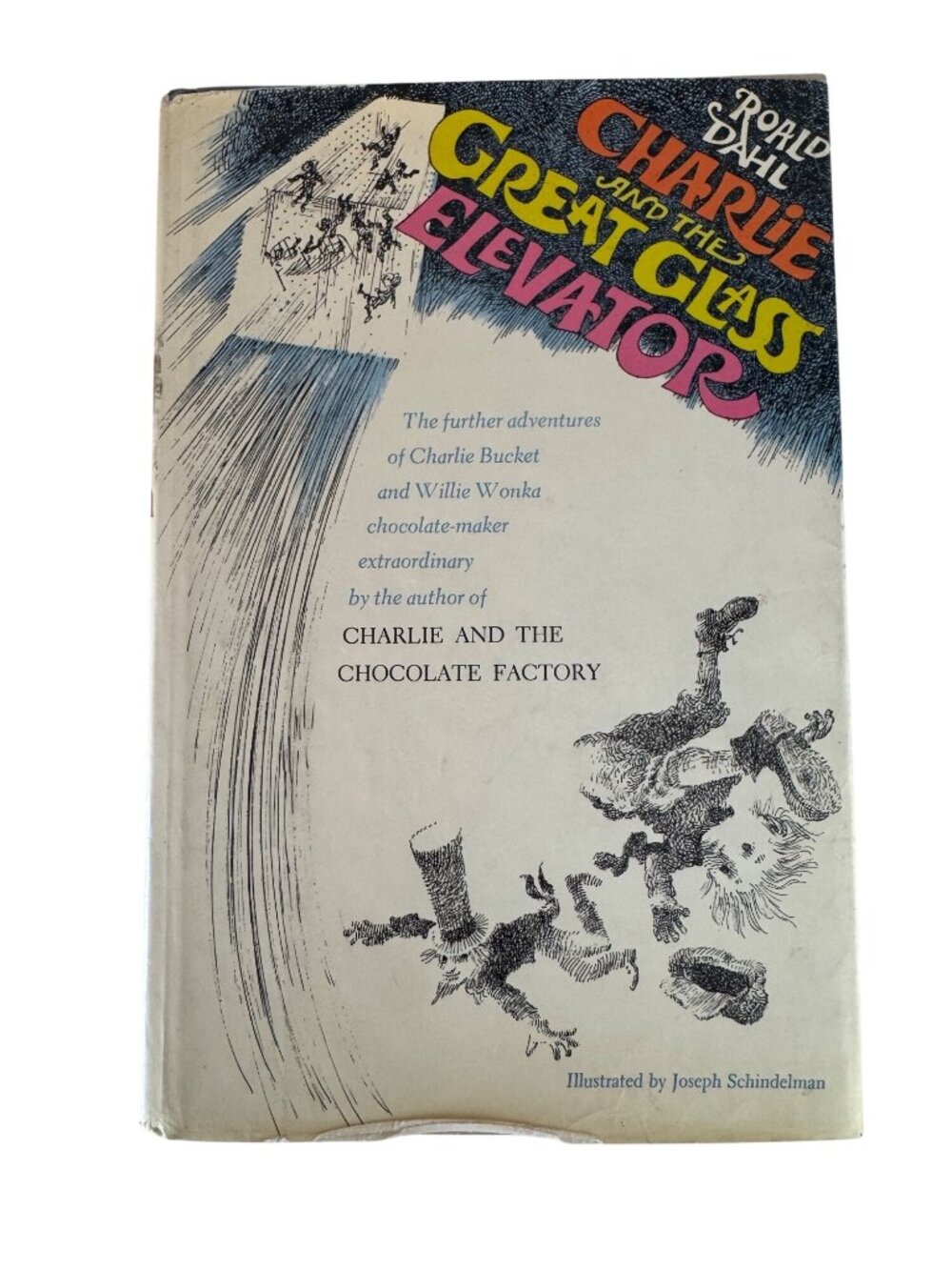 Charlie And The Great Glass Elevator By Roald Dahl Sixth Printing 1972
